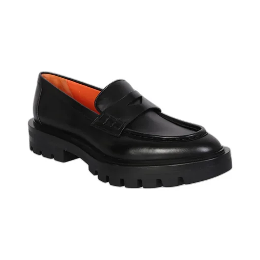 Round Head Loafer Shoes