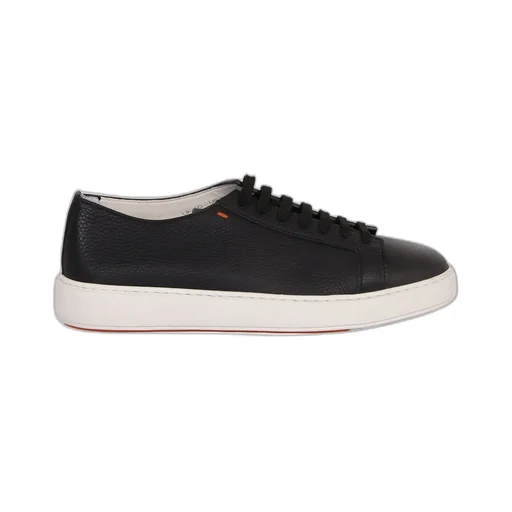 Round-Toe Lace-Up Sneakers