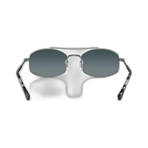 Oval-Frame Sunglasses