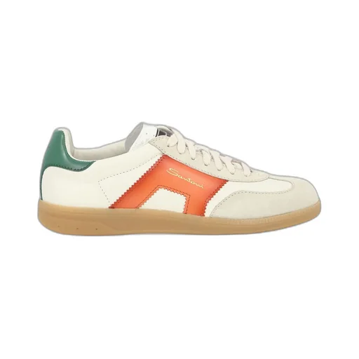 Colourblock Panelled Lace-Up Sneakers