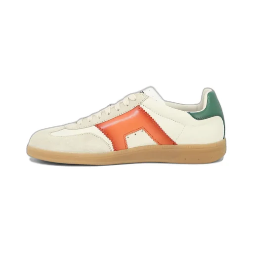 Colourblock Panelled Lace-Up Sneakers