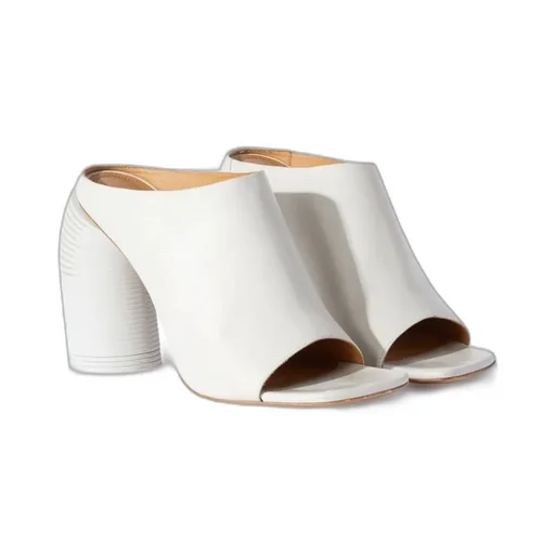 Spring Open Toe Mules