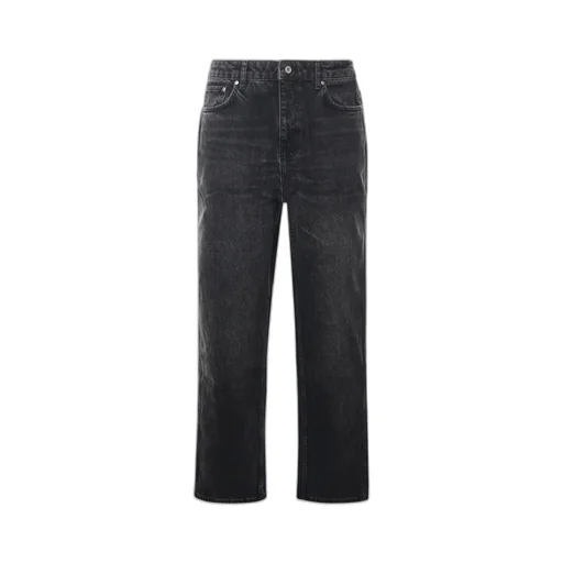 Whiskering Effect Denim Jeans