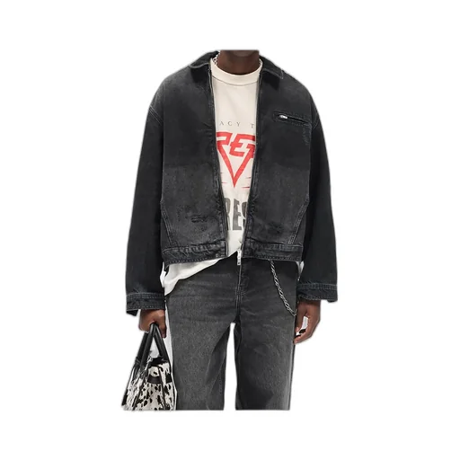 Zipped Denim Jacket