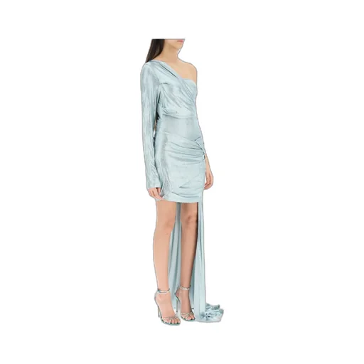 Asymmetric One-Sleeved Dress