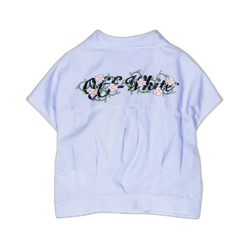 Striped Embroidered Shirt