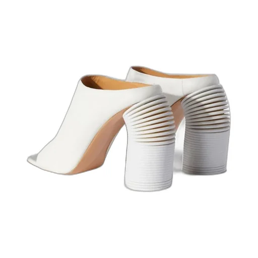 Spring Open Toe Mules
