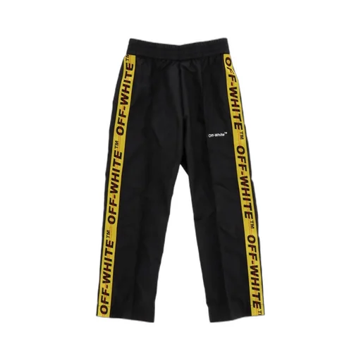 Logo-Tape Straight-Leg Track Pants