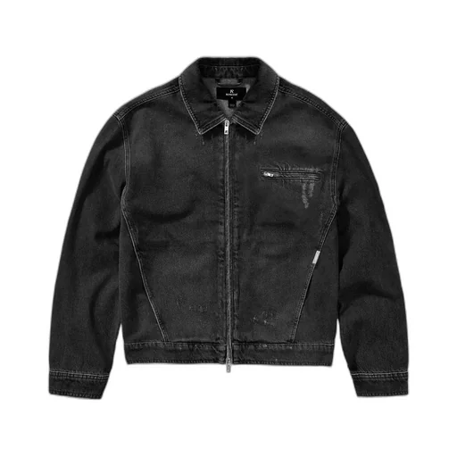 Zipped Denim Jacket