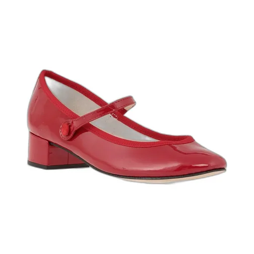 Thick-Heeled Ballet Shoes