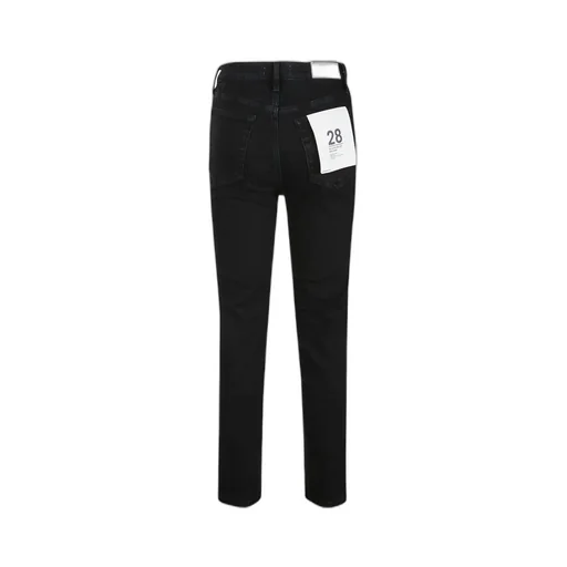 High-Rise Straight Jeans