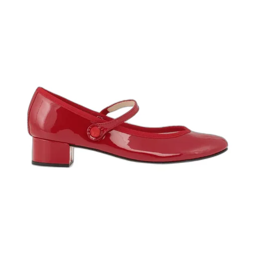 Thick-Heeled Ballet Shoes