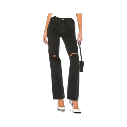 High-Rise Loose Jeans