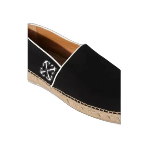 Anglette Arrow-Embroidered Slip-On Espadrilles