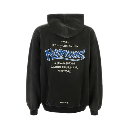 Showcasing Long Sleeved Hoodie