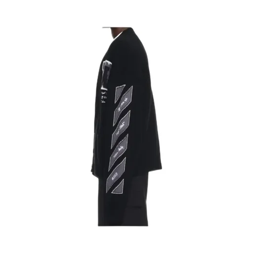 Logo Embroidered Knit Cardigan