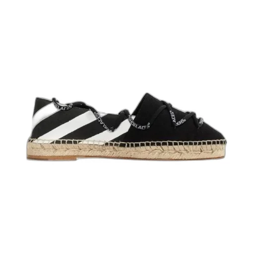 Diag Lace-Up Espadrilles