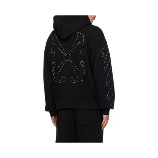 Logo Printed Drawstring Hoodie