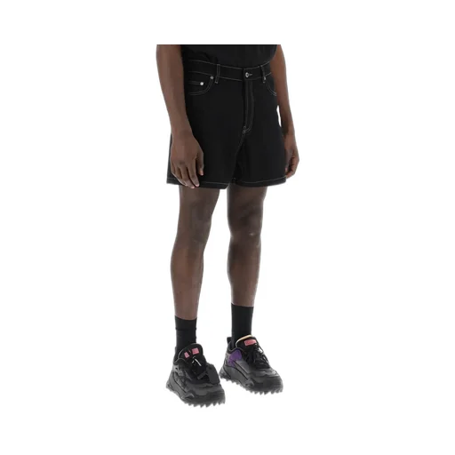 90's Logo Denim Shorts
