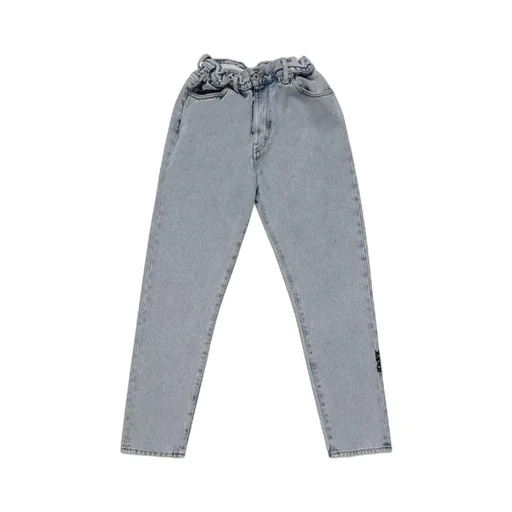 Belted Slim-Fit Jeans
