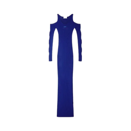 Cut-Out Long-Sleeved Dress