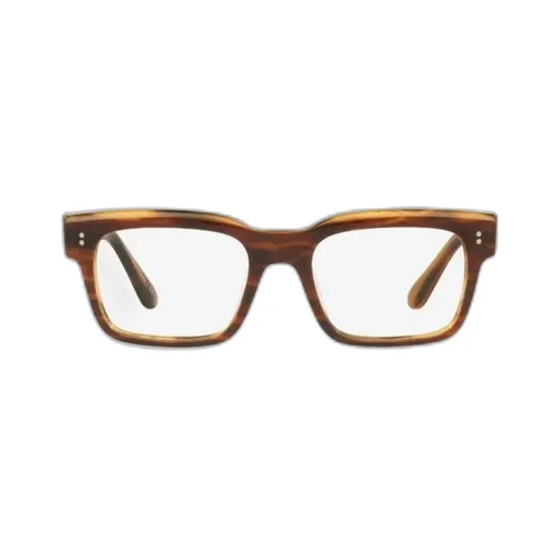 Tortoiseshell-Effect Square-Frame Glasses