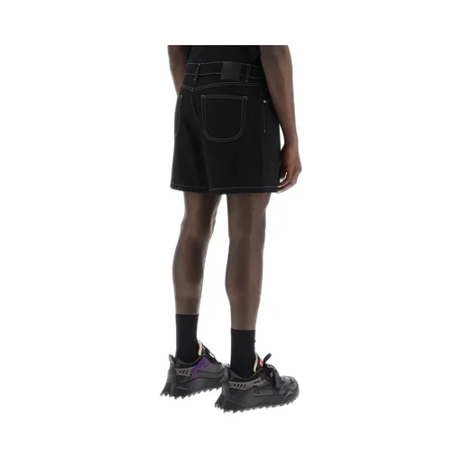 90's Logo Denim Shorts