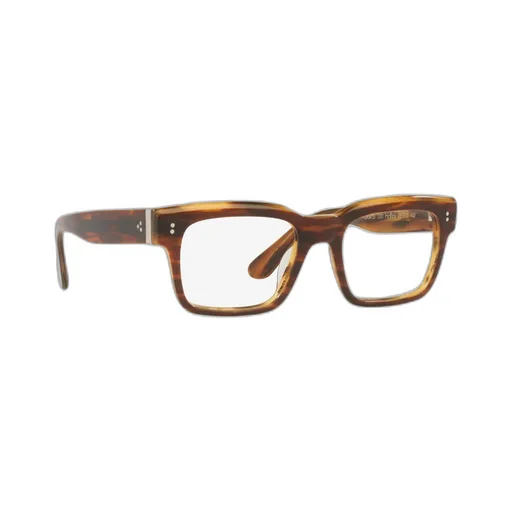 Tortoiseshell-Effect Square-Frame Glasses