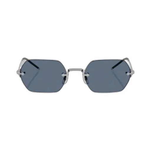 Hexagonal-Frame Sunglasses
