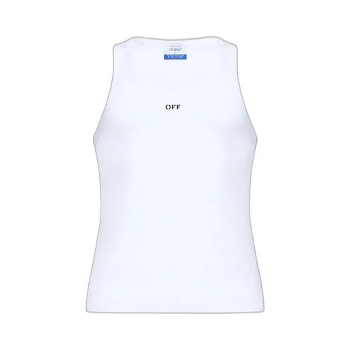 Logo Detailed Sleeveless Top
