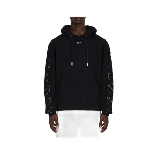 Logo Printed Drawstring Hoodie