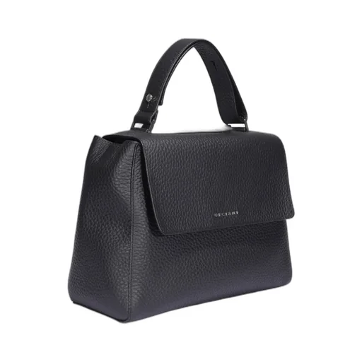 Sveva Logo Lettering Medium Shoulder Bag