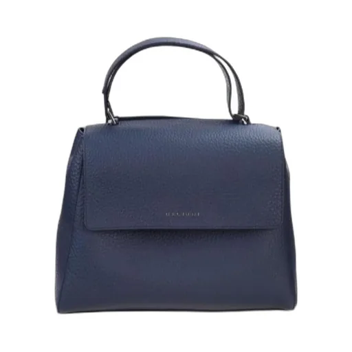 Sveva Logo Lettering Medium Shoulder Bag