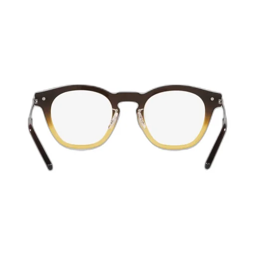 Gradient-Effect Round-Frame Glasses