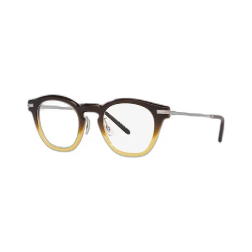 Gradient-Effect Round-Frame Glasses
