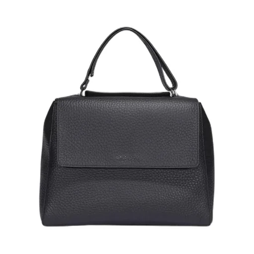 Sveva Logo Lettering Medium Shoulder Bag