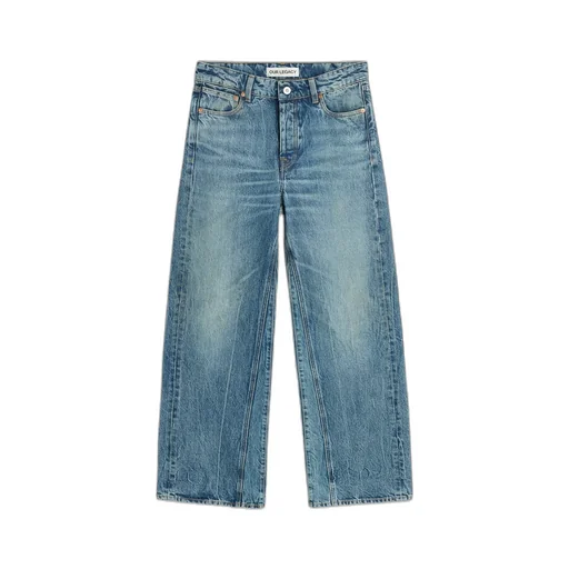 Treble Cut Wide Leg Jeans