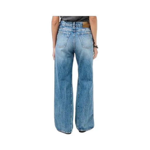 Treble Cut Wide Leg Jeans