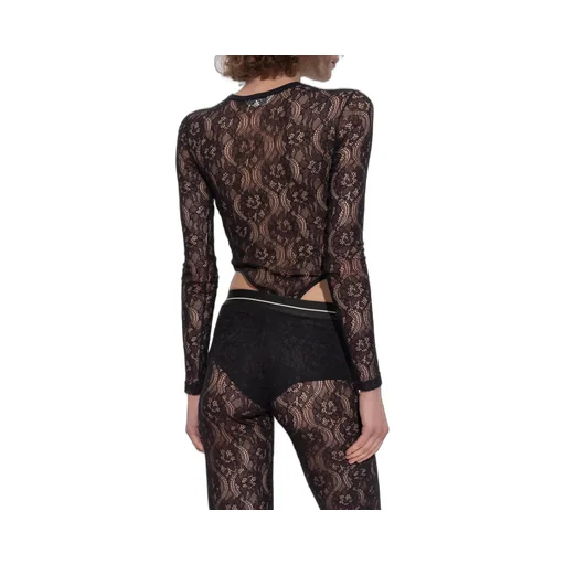 Lace Logo Bodysuit