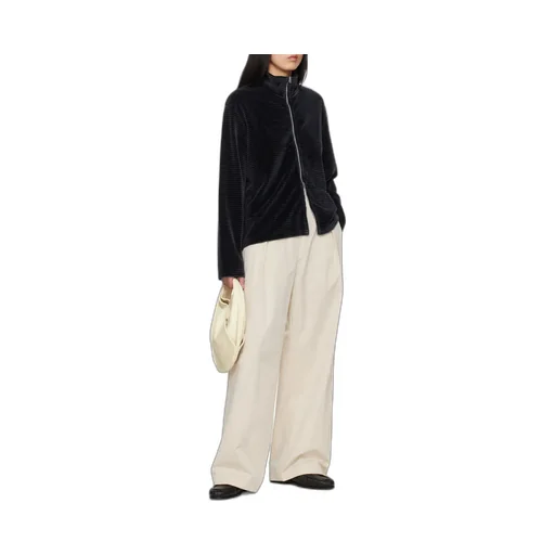 Shrunken Full Zip Polo Jacket