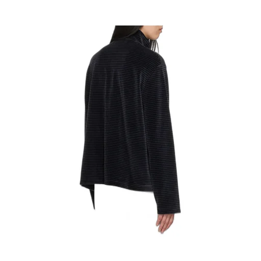 Shrunken Full Zip Polo Jacket