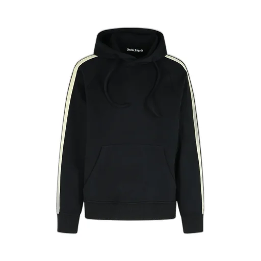 Curved Logo Printed Hoodie