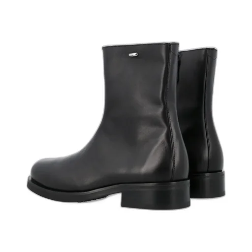 Round-Head Short Boots