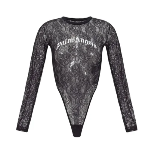 Lace Logo Bodysuit