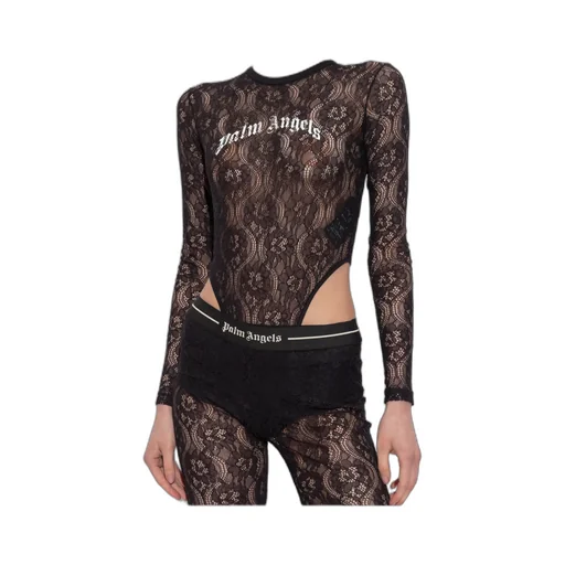 Lace Logo Bodysuit