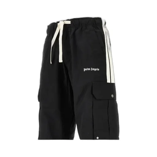 Side-Stripe Cargo Track Pants