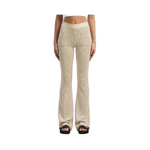 Monogram Jacquard Knitted Pants
