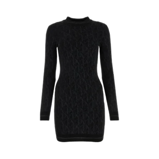 Monogram Jacquard Mini Dress