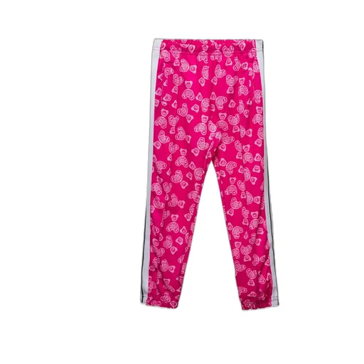 Teddy Bear-Printed Elasticated Waist Track Pants