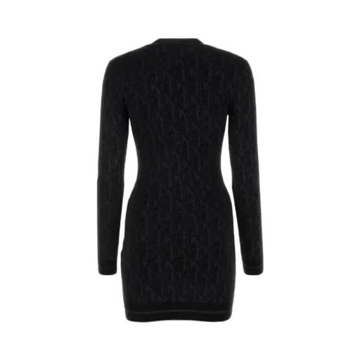 Monogram Jacquard Mini Dress